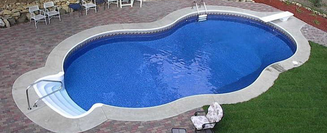 Swimming pool prices Cape Town - completed fibreglass pool