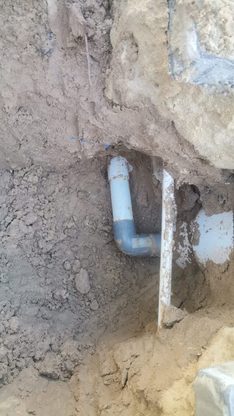 Pool leak detection and pipe repair Cape Town: underground pipe leak found