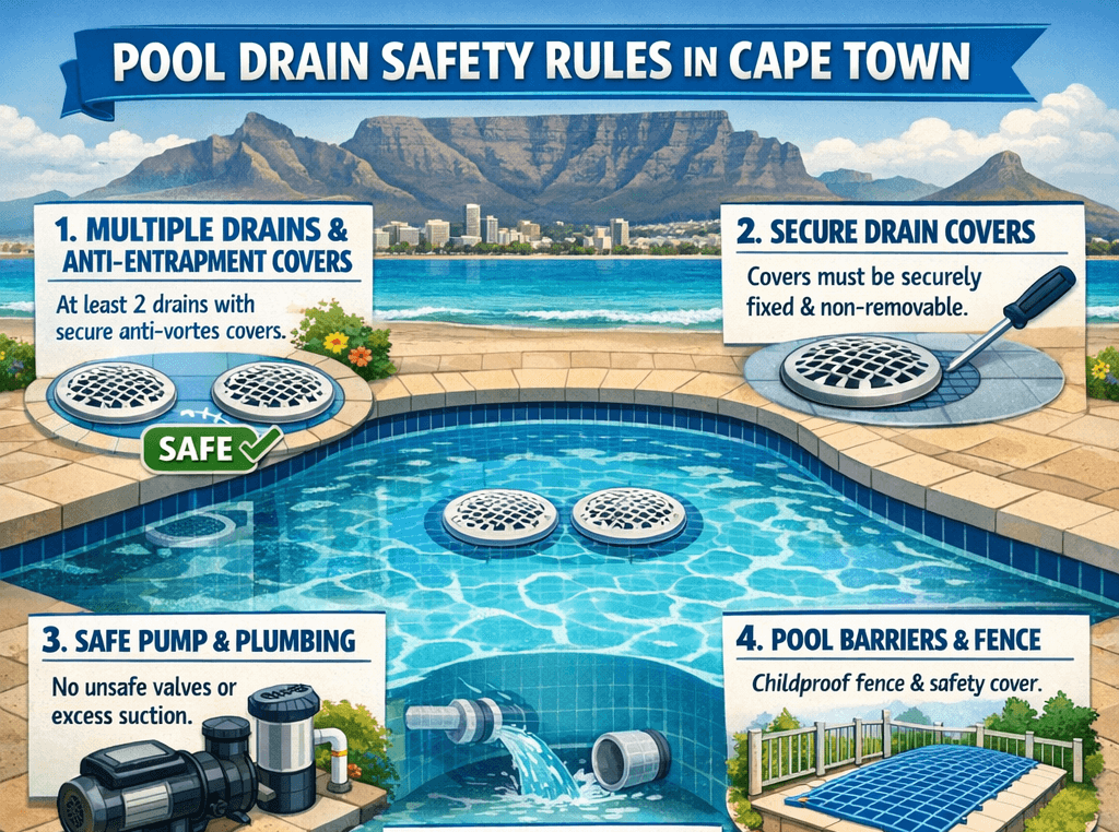 What Are Pool Drain Safety Rules in Cape Town?