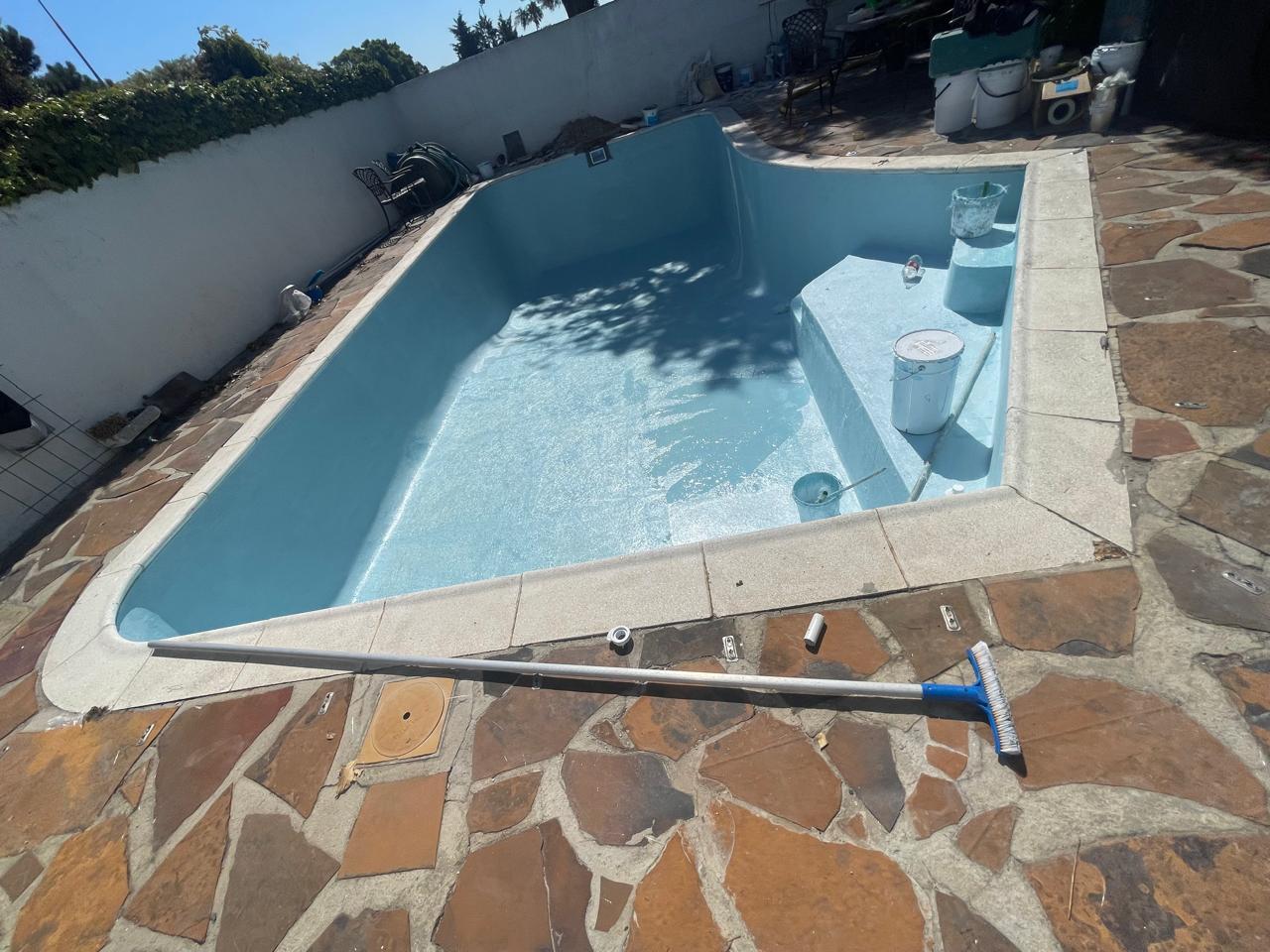 Completed Pool Renovation in Edgemead, Cape Town: Fibreglass Relining & Circulation Upgrade