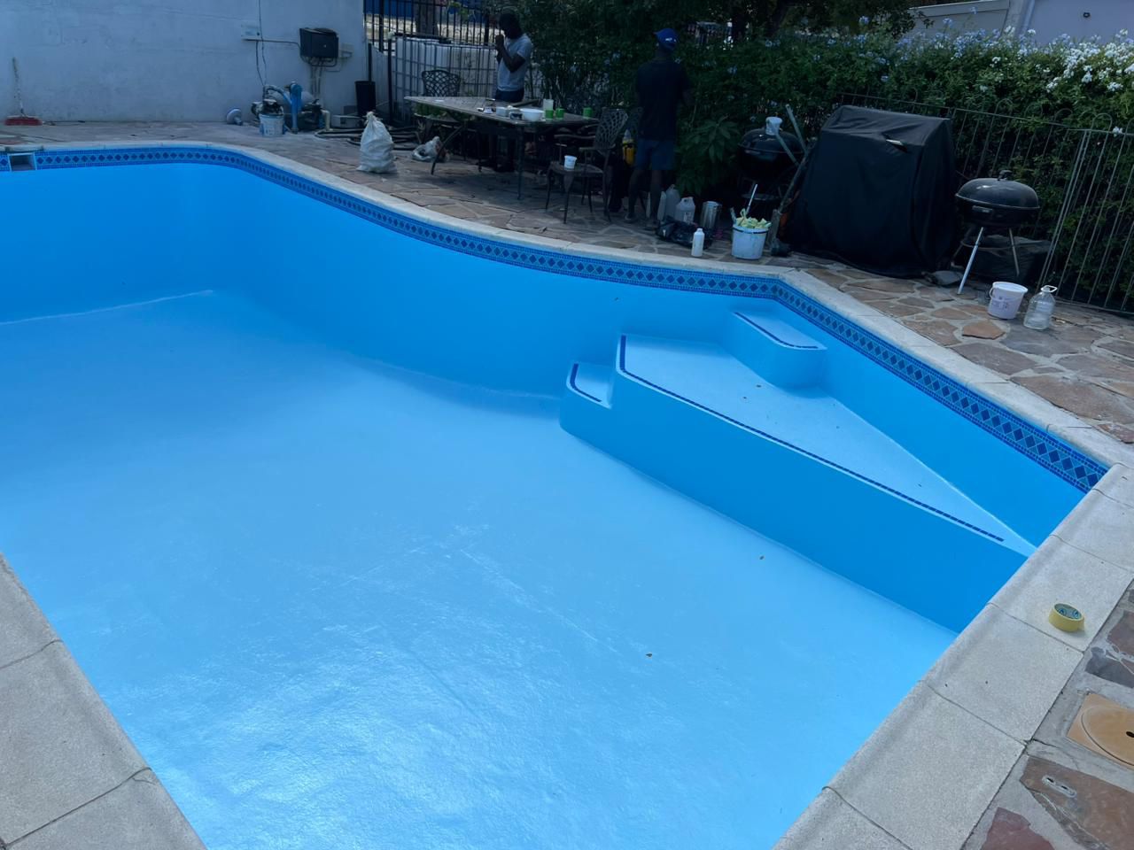 Completed Pool Renovation in Edgemead, Cape Town: Fibreglass Relining & Circulation Upgrade