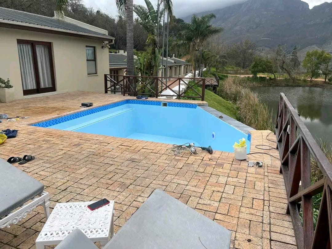 Swimming Pool Resurfacing in Constantia + New Pump & Filter Installation