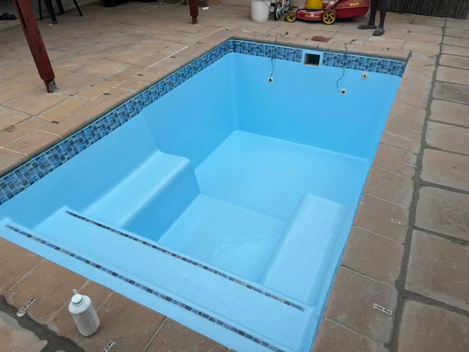 TABLE VIEW POOL REPAINT – DONE & READY FOR SUMME