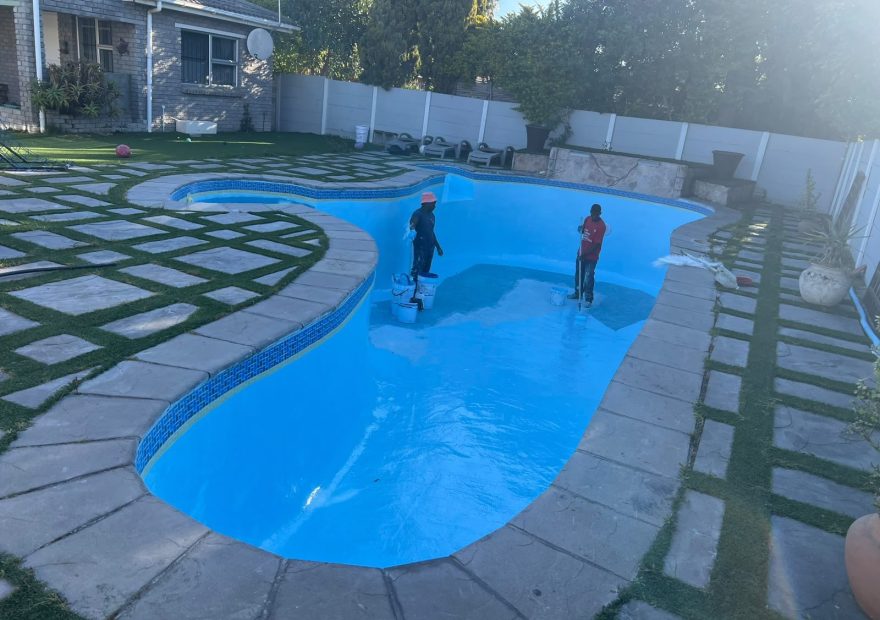 Suction Pool Cleaners vs Automatic and Manual: What Works | Gibbs Pools Relined Kuilsriver gunite pool filling up with a new fibreglass finish